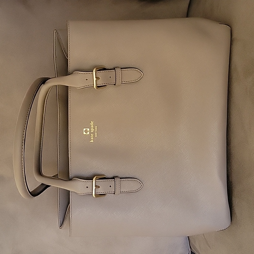 Kate Spade ♠️ Grey Tote